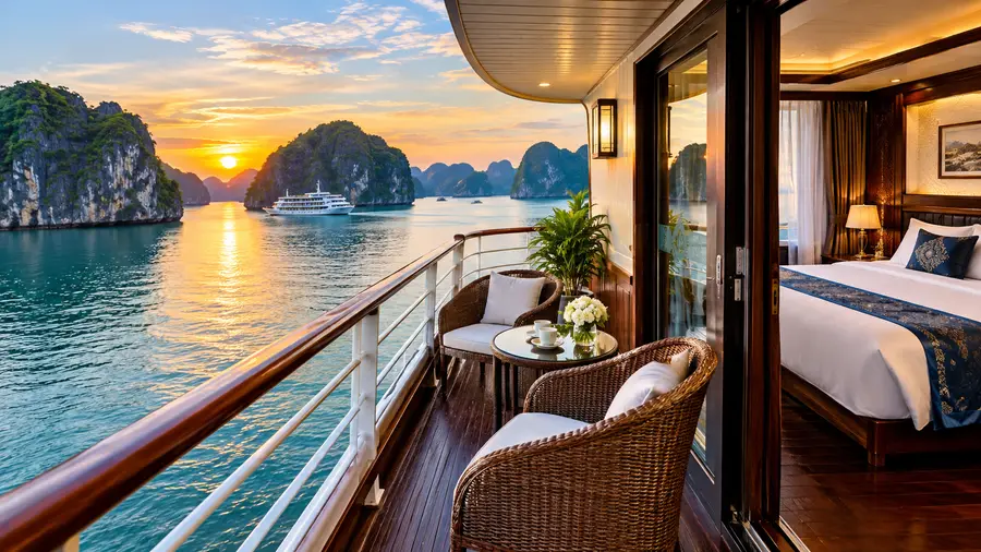 Halong Bay Luxury Cruises: 5-Star Ships and Deluxe Cabins